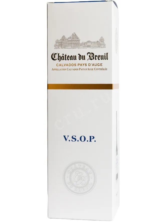 Подарочная коробка Chateau du Breuil VSOP in gift box 0.7 л