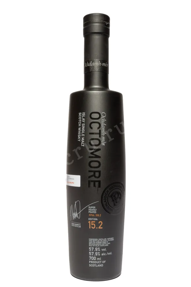 Бутылка Bruichladdich Octomore Edition 15.2 in tube 0.7 л