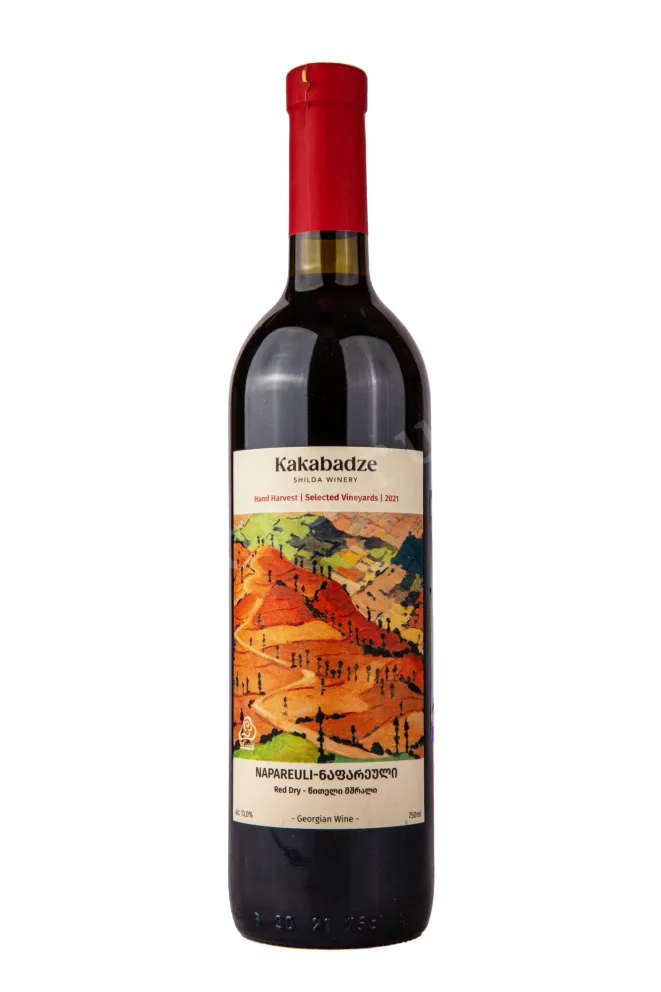 Вино Kakabadze Napareuli 2021 0.75 л