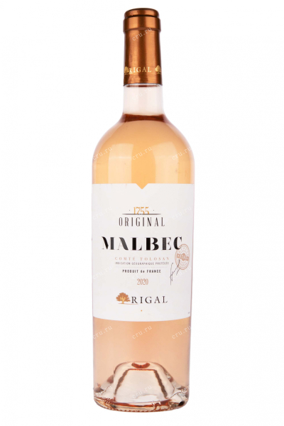 Вино Rigal Malbec Rose Comte Tolosan  0.75 л
