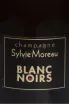 Этикетка Sylvie Moreau Blanc De Noirs 2019 0.75 л