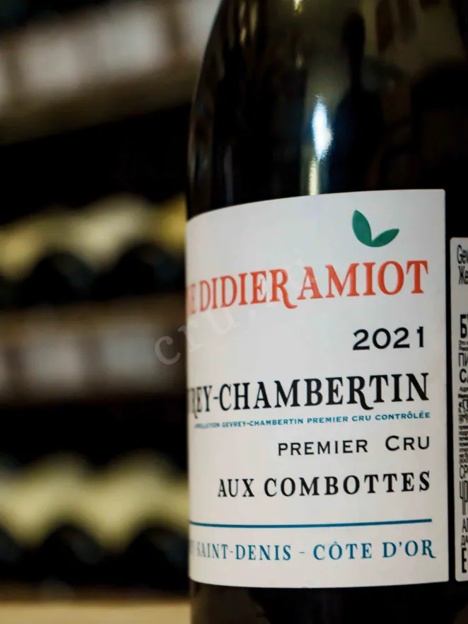 В магазине Крю Профи Domaine Didier Amiot Aux Combottes Gevrey-Chambertin Premier Cru AOC 2021 0.75 л