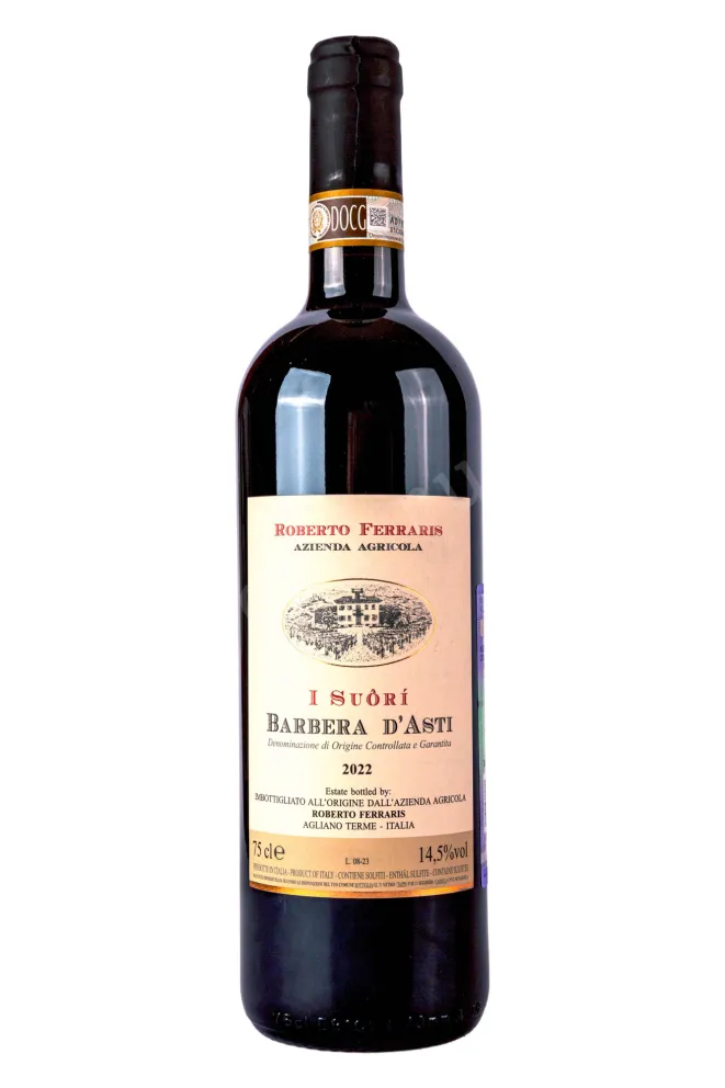 Вино Roberto Ferraris I Suori Barbera d'Asti DOCG 2022 0.75 л