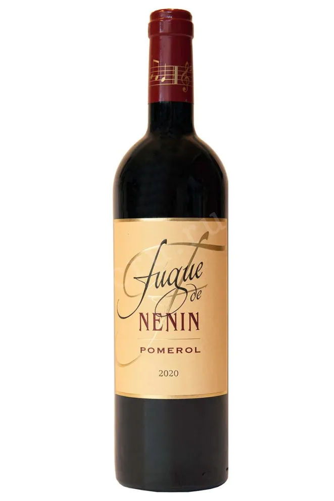 Вино Fugue de Nenin Pomerol 2020 0.75 л