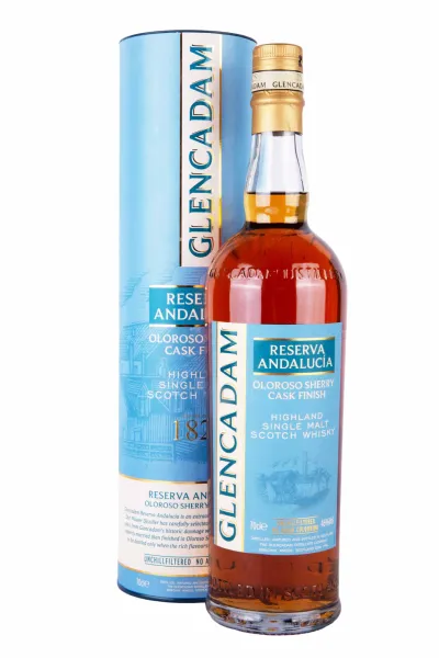 Виски Glencadam Reserva Andalucia Oloroso Sherry Cask Finish in tube  0.7 л
