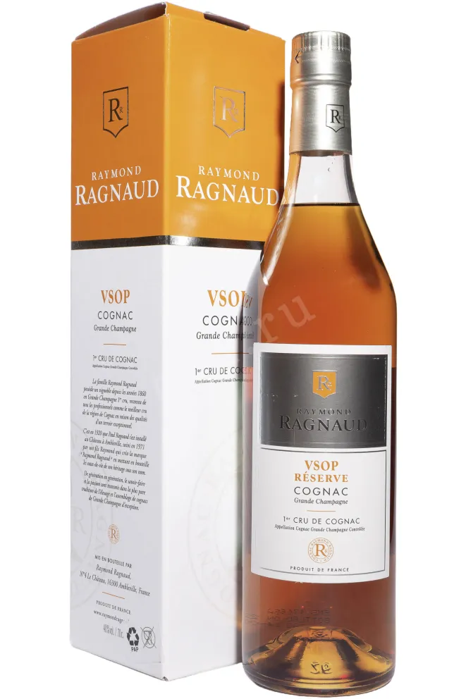 Коньяк Raymond Ragnaud VSOP Reserve Grand Champagne 1er Cru De Cognac in gift box  0.7 л