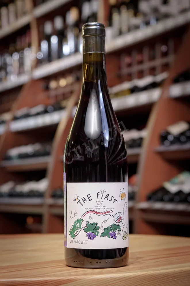 В магазине Крю Профи Viteadovest The First Terre Siciliane Rosso 2018 0.75 л