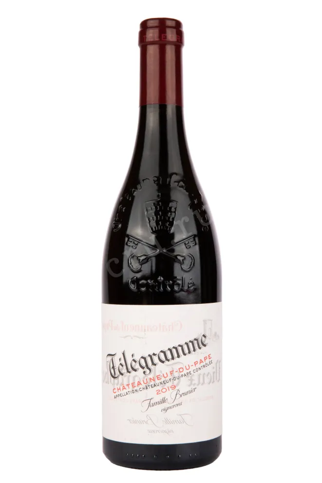 Вино Vignobles Brunier Telegramme Chateauneuf-du-Pape AOC 2019 0.75 л