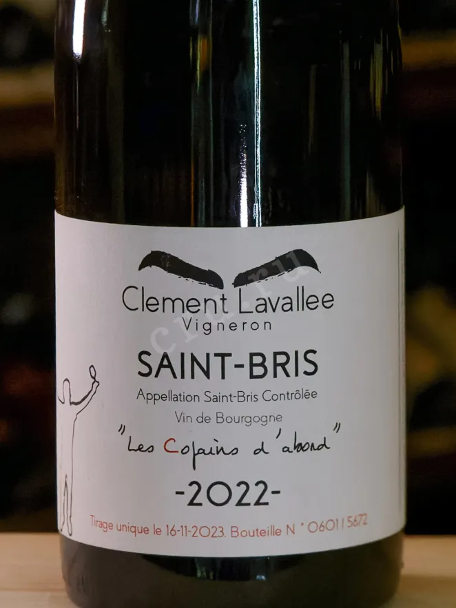 В магазине Крю Профи Clement Lavallee Les Copains d abord Saint-Bris 2022 0.75 л