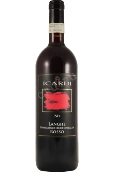 Вино Icardi Nej Langhe Rosso 2009 0.75 л