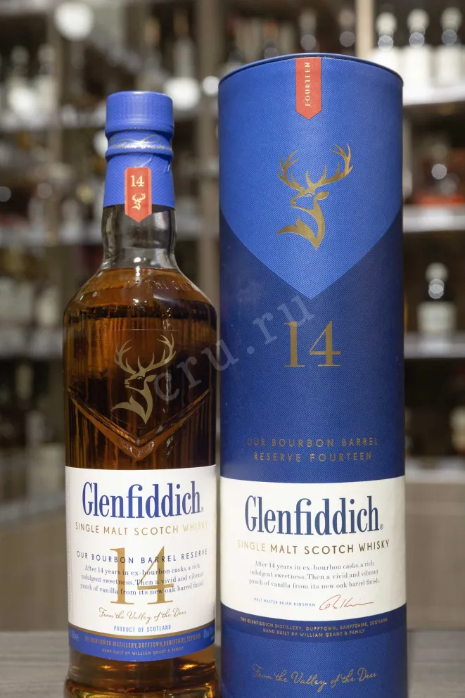 В магазине Крю Профи Glenfiddich Single Malt 14 Years in tube 0.7 л