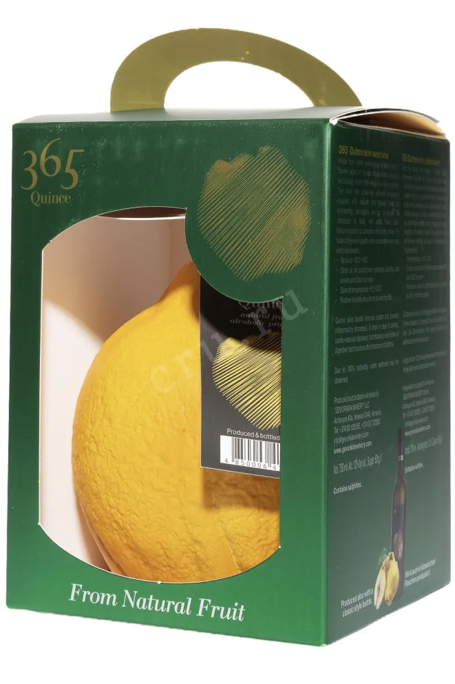 В подарочной коробке 365 wines Quince 0.75 л