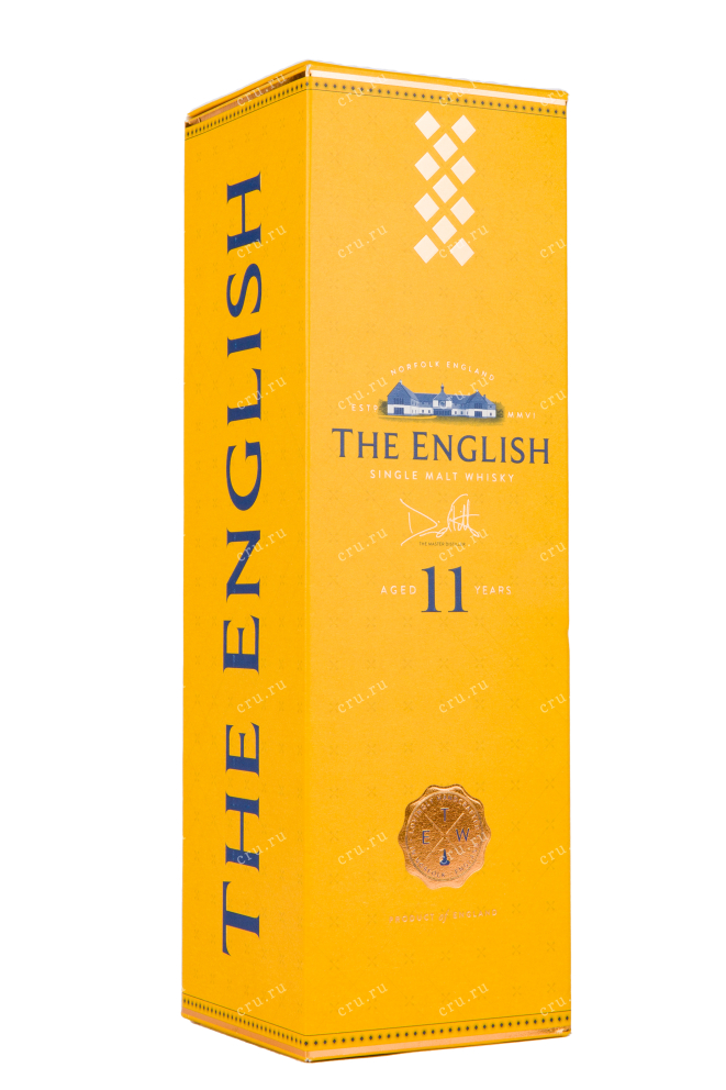 Подарочная упаковка виски The English 11 Years Old 0.7