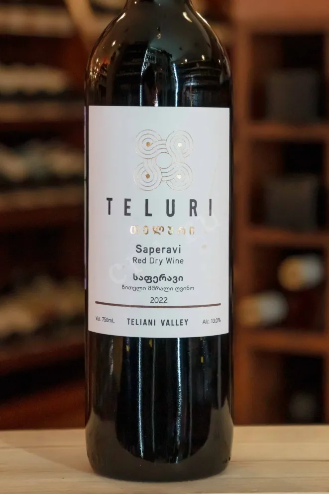 В магазине Крю Профи Teluri Saperavi 2022 0.75 л