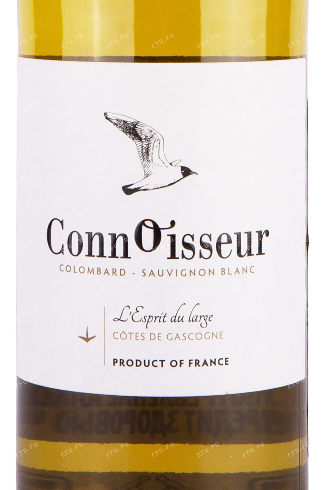 Этикетка Connoisseur Colombard Sauvignon Blanc 0.75 л