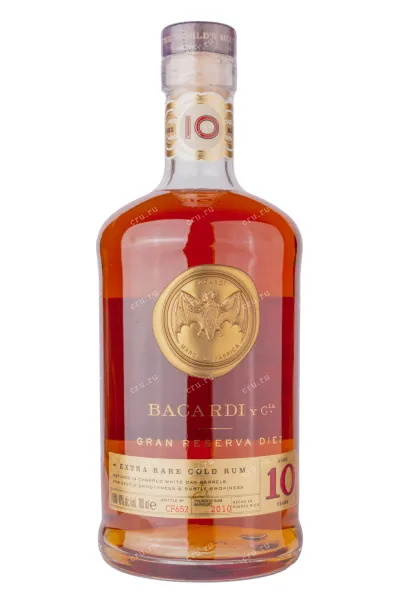 Ром Bacardi Gran Reserva Diez 10 years  0.7 л