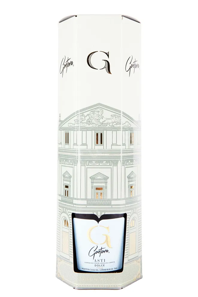 Подарочная коробка Asti Gaetano in gift box 2023 0.75 л