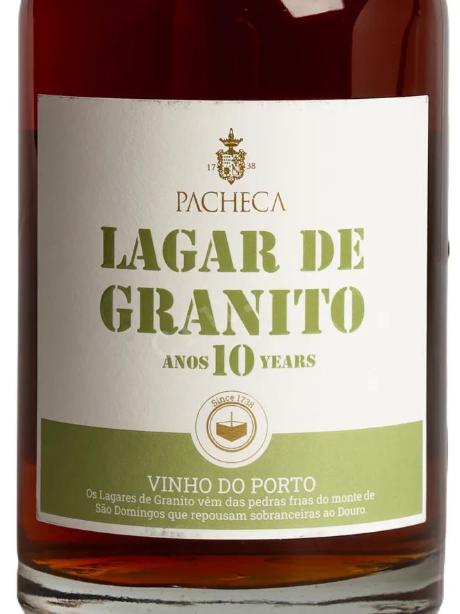 Этикетка Pacheca Lagar De Granito 10 Years Old in tube 2014 0.75 л
