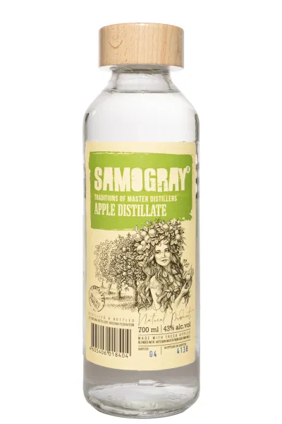 Дистиллят Samogray Apple  0.7 л