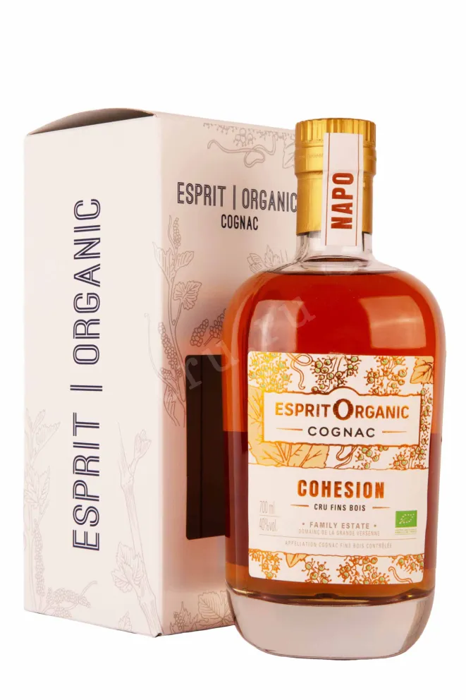 Коньяк Esprit Organic Napoleon gift box  0.7 л