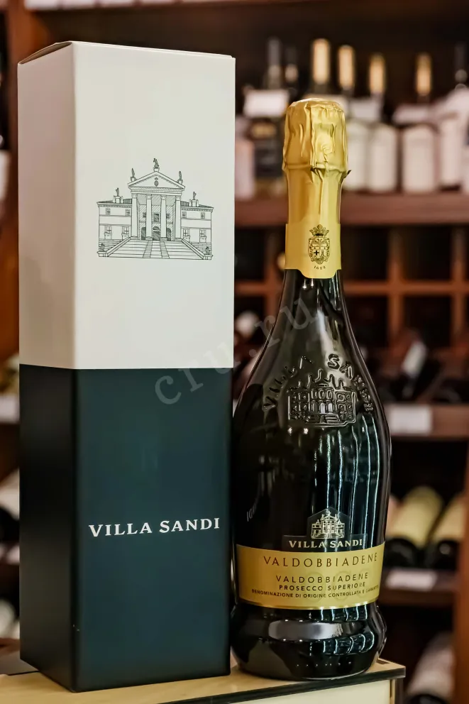 В магазине Крю Профи Villa Sandi Prosecco Di Valdobbiadene DOCG Superiore Extra Dry with gift box 2022 0.75 л