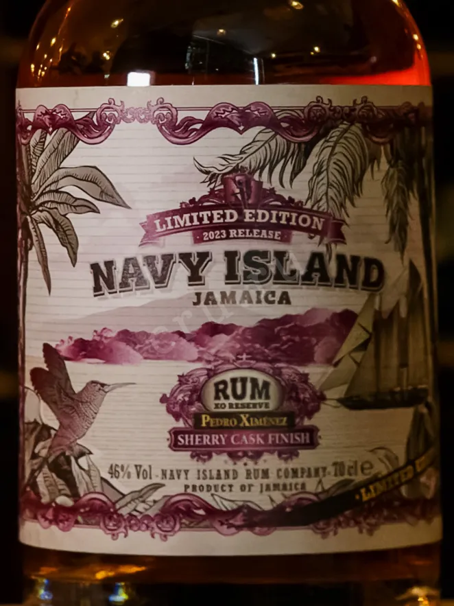 В магазине Крю Профи Navy Island Jamaica Pedro Ximenez Sherry Cask Finish in tube 0.7 л