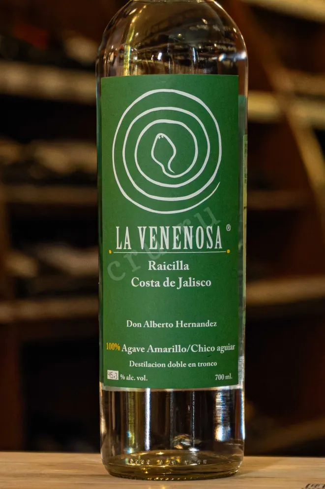 В магазине Крю Профи La Venenosa Raicilla Costa de Jalisco 0.7 л