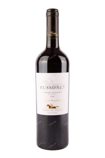 Вино Haras de Pirque Hussonet Gran Reserva 2019 0.75 л