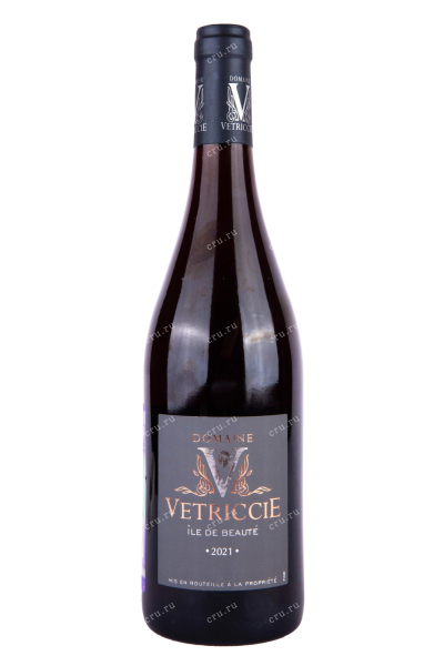 Вино Domaine Vetriccie Ile de Beaute Rouge 2021 0.75 л