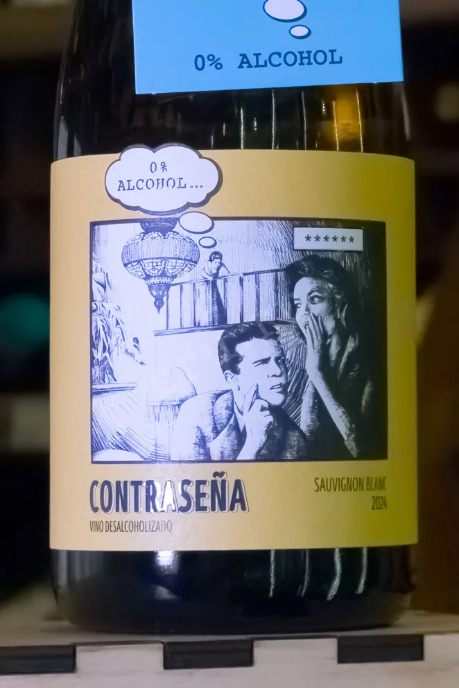 В магазине Крю Профи Contrasena Sauvignon Blanc Desalcoholizado 2024 0.75 л