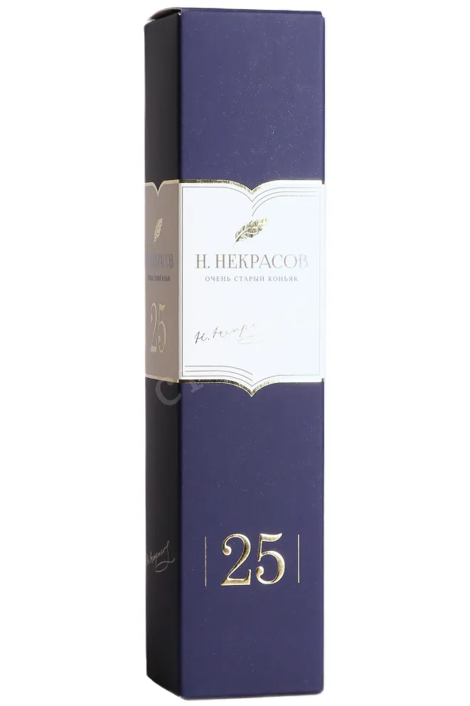 Подарочная коробка N. Nekrasov OC 25 years in gift box 0.35 л