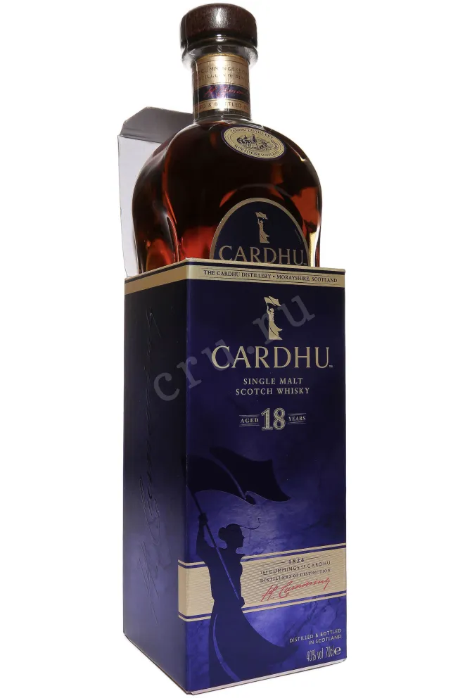 В подарочной коробке Cardhu 18 years 0.7 л