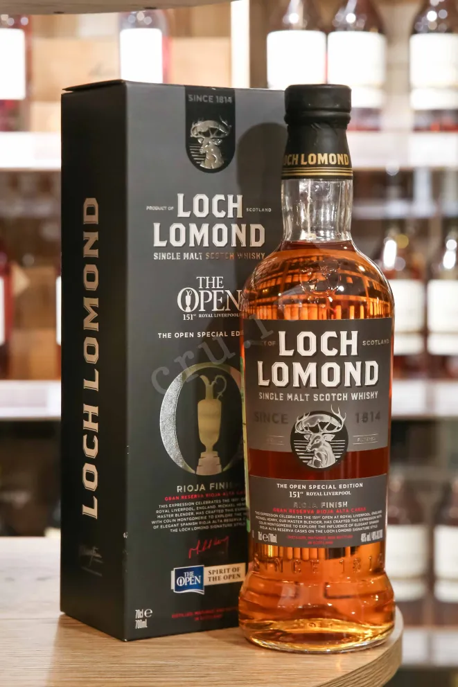 В магазине Крю Профи Loch Lomond 151th The Open Special Edition Royal Liverpool Rioja Finish in gift box 0.7 л