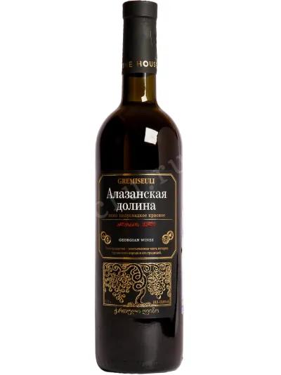 Вино Gremiseuli Alazani Valley Red Semi-Sweet 2023 0.75 л