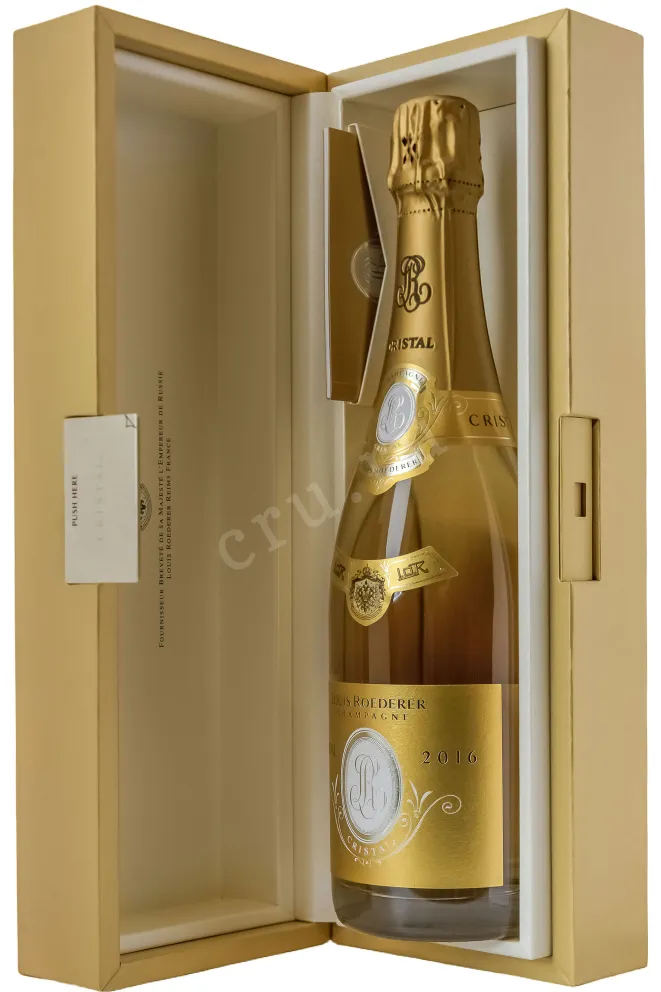Шампанское Louis Roederer Cristal AOC gift box 2016 0.75 л