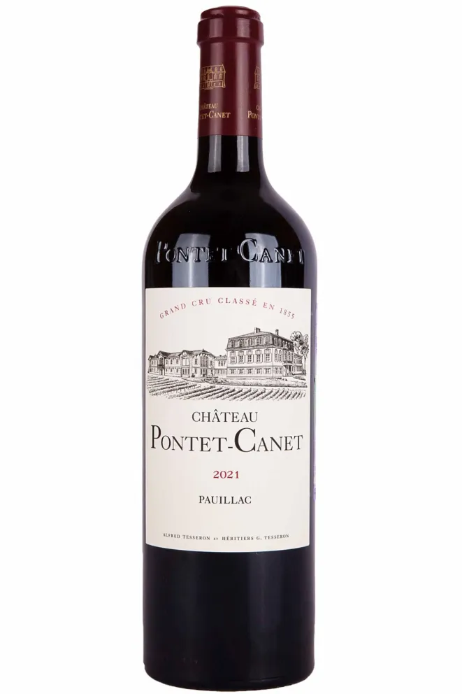 Вино Chateau Pontet Canet Pauillac 2021 0.75 л