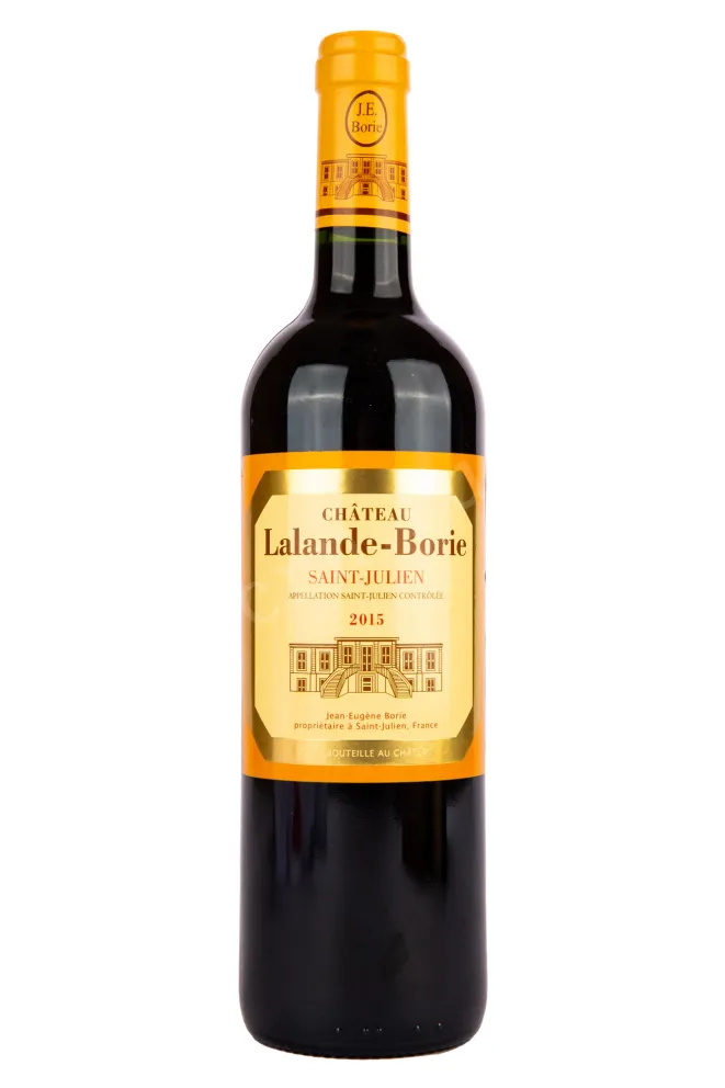 Вино Chateau Lalande Borie Saint Julien 2015 0.75 л