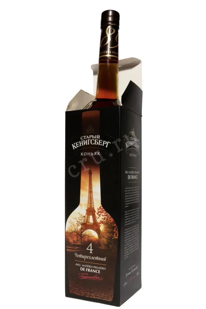 В подарочной коробке Old Konigsberg 4 years old in gift box 2019 0.5 л