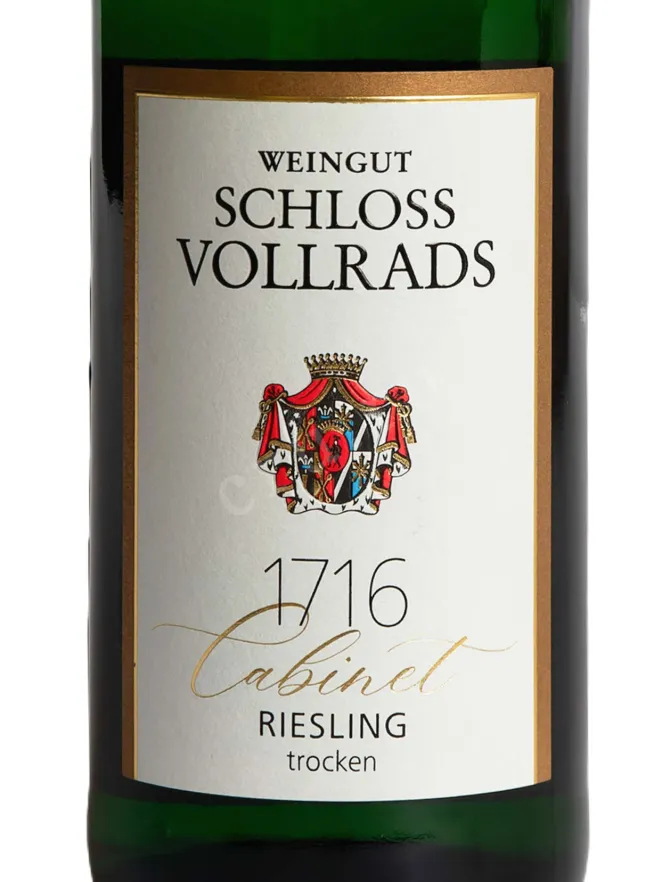 Этикетка Schloss Vollrads 1716 Cabinet Riesling 2023 0.75 л