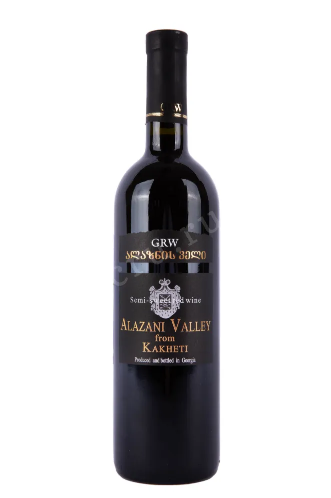 Вино GRW Alazani Valley from Kakheti Red Semi-Sweet 2019 0.75 л