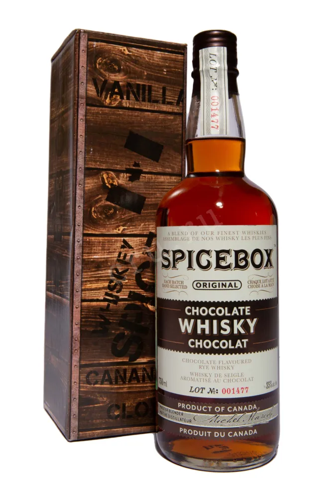 Виски Spicebox Original Chocolate in gift box  0.75 л