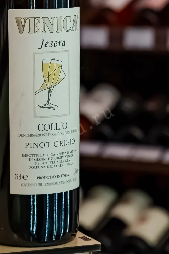 В магазине Крю Профи Venica & Venica Pinot Grigio Collio DOC Jesera 2018 0.75 л