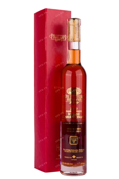 Айсвайн Pillitteri Family Reserve Cabernet Franc with gift box 2017 0.375 л