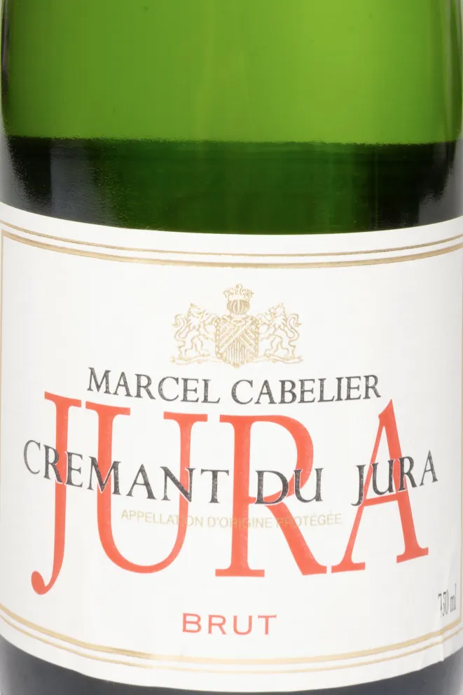 Этикетка Marcel Cabelier Cremant du Jura Brut 2022 0.75 л