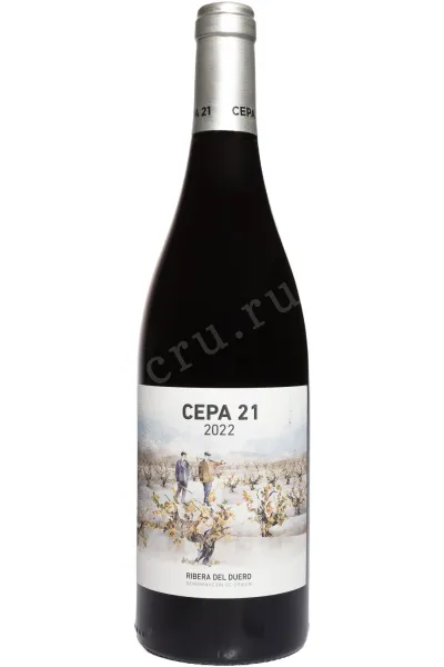 Вино Cepa 21 Ribera Del Duero 2022 0.75 л