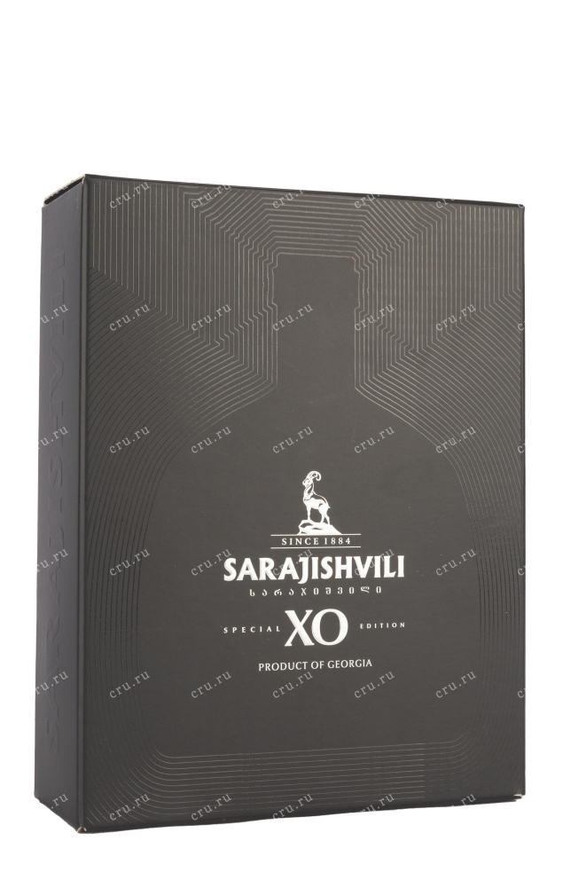 Подарочная коробка Sarajishvili XO 10 years gift box 0.7 л