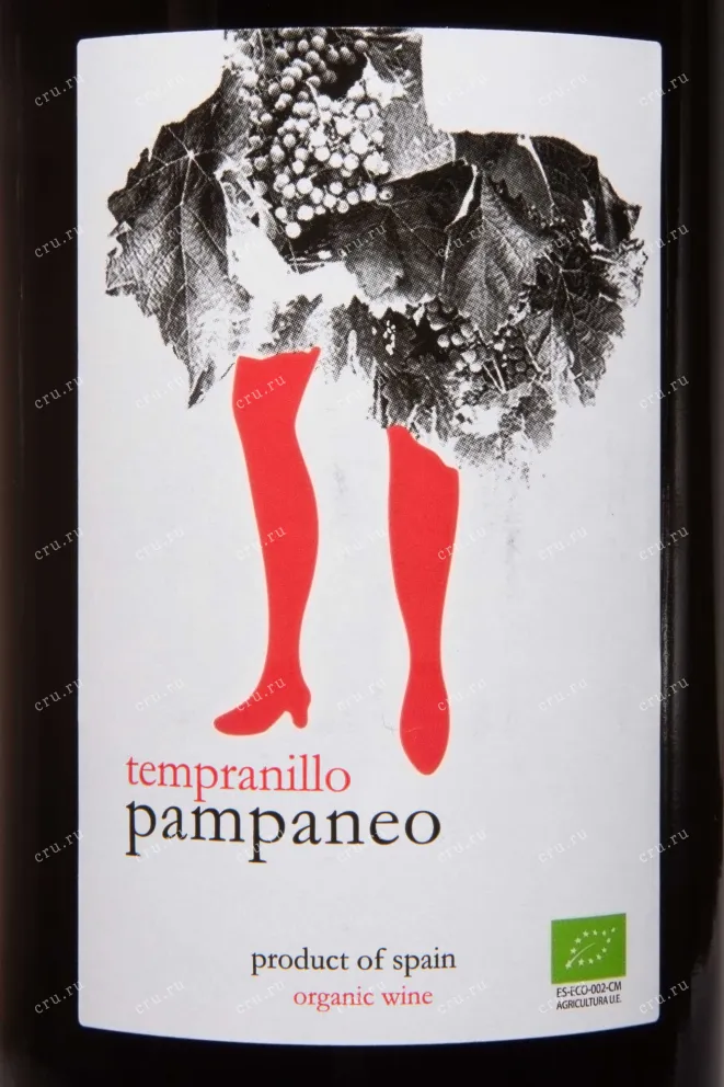 Этикетка Pampaneo Tempranillo 2021 0.75 л