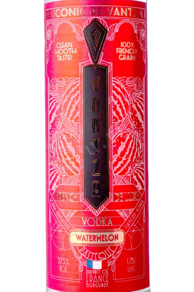 Этикетка Vantza Watermelon 1.75 л