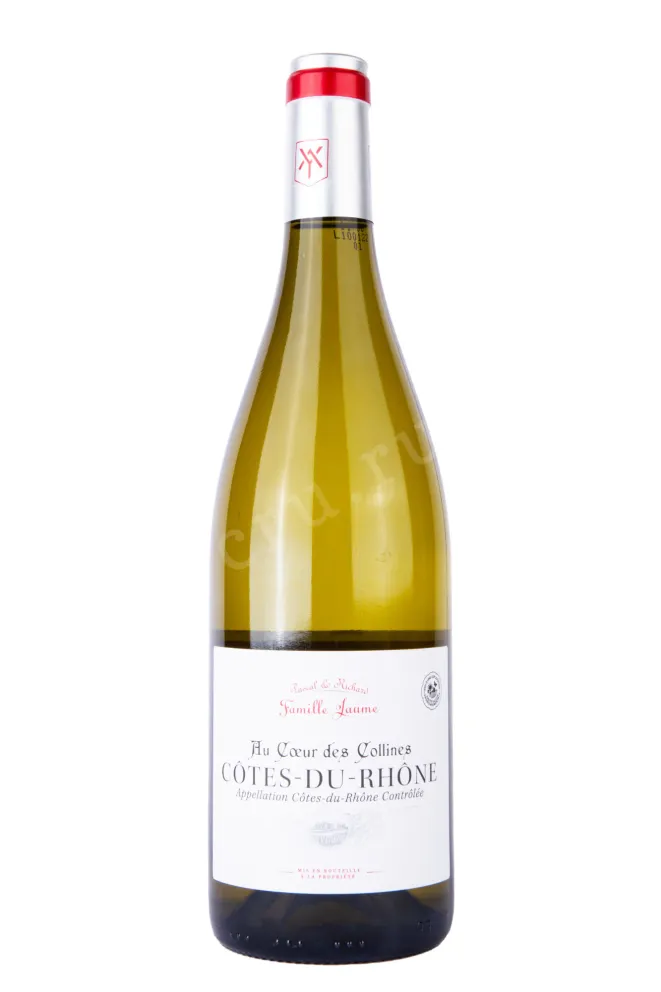 Вино Famille Jaume Au Coeur Des Collines Cotes Du Rhone Blanc 2021 0.75 л