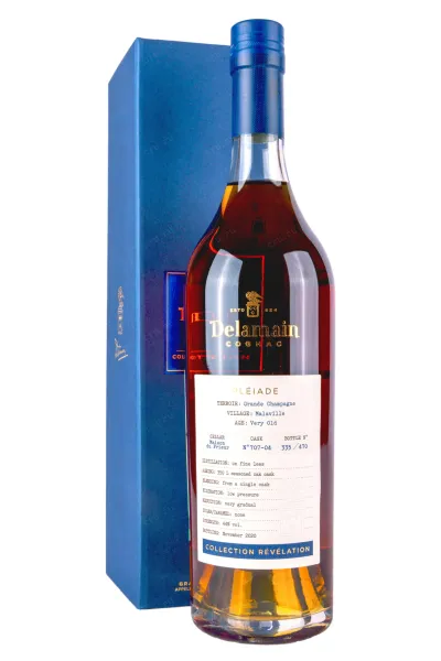 Коньяк Delamain Pleiade Collection Revelation Malaville in gift box  0.7 л